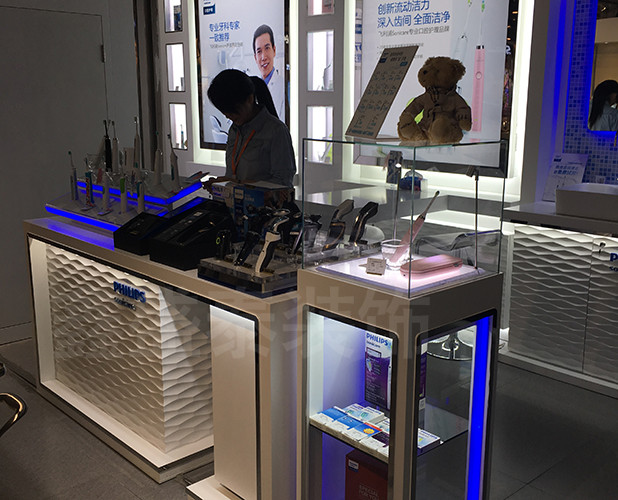 飛利浦專(zhuān)賣(mài)店展柜-2